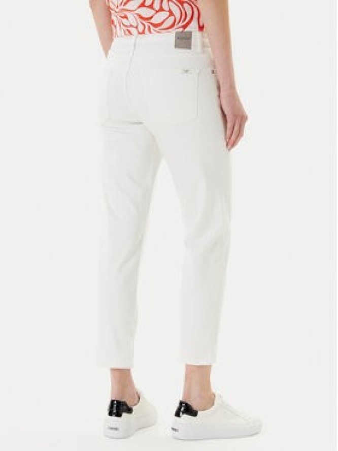 Mustang Jeansy Crosby 1016544 Biały Slim Fit