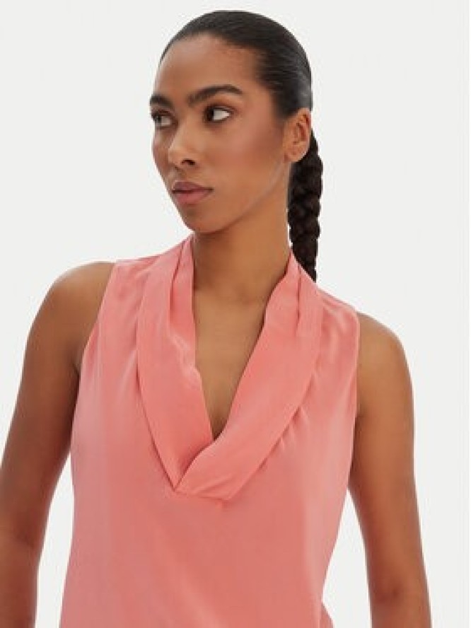 BOSS Bluzka Bolaru 50553717 Różowy Regular Fit