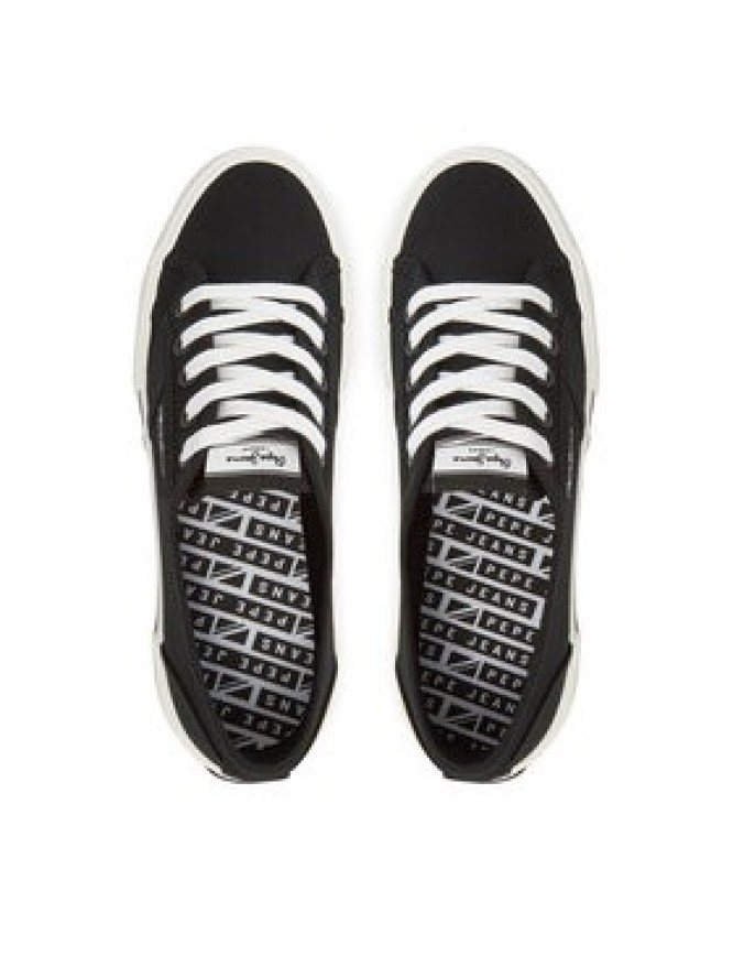 Pepe Jeans Tenisówki Brady Basic W PLS31287 Czarny