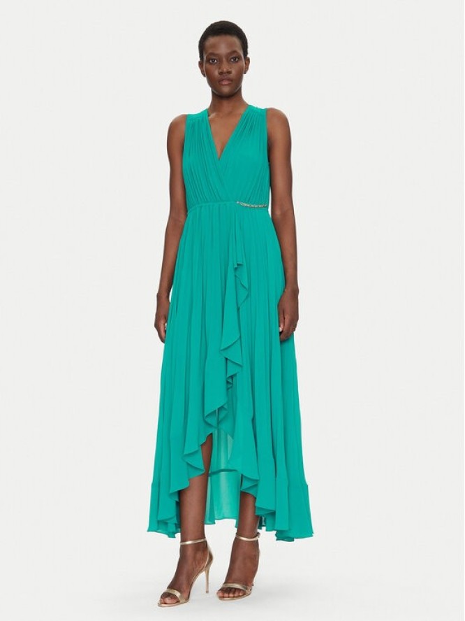 Morgan Sukienka koktajlowa 251-ROSYTA M Niebieski Regular Fit