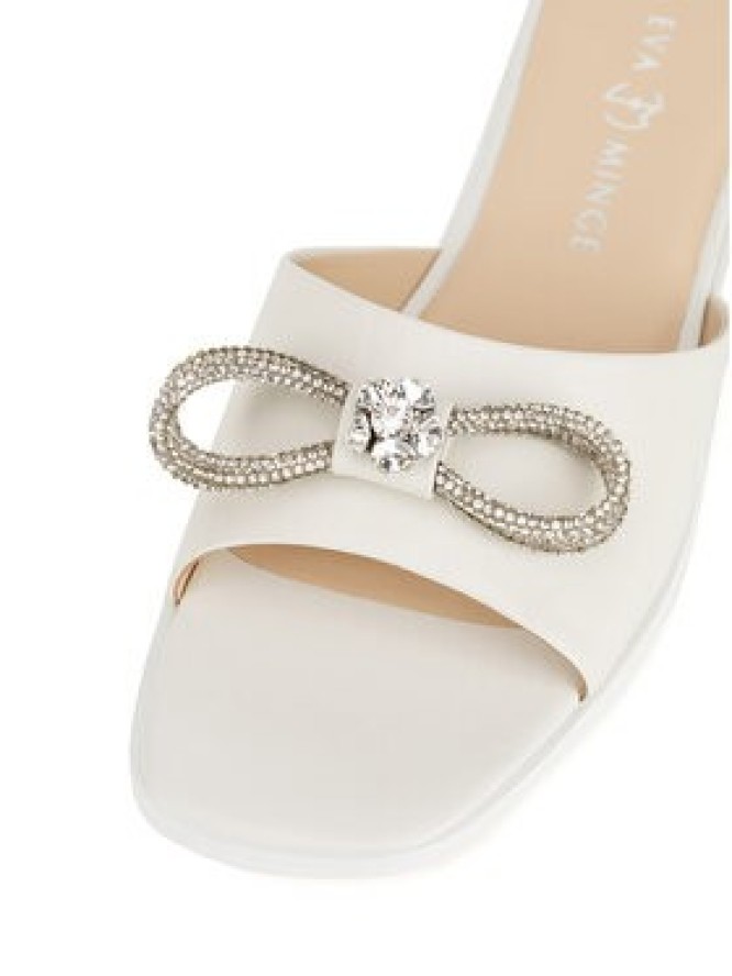 Eva Minge Klapki AVA-V903L-2-1 Biały