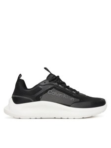 Calvin Klein Sneakersy Light Eva Run Lup Transp Ripst HW0HW02998 Czarny
