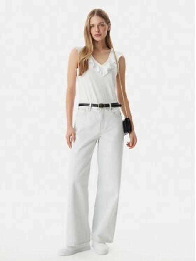 LAUREN RALPH LAUREN Bluzka 200P13315001 Biały Relaxed Fit