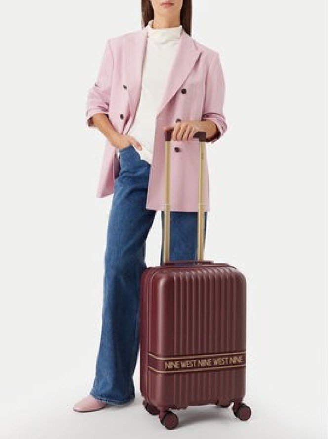 Nine West Walizka kabinowa CEO-NW-S-002-10 Bordowy