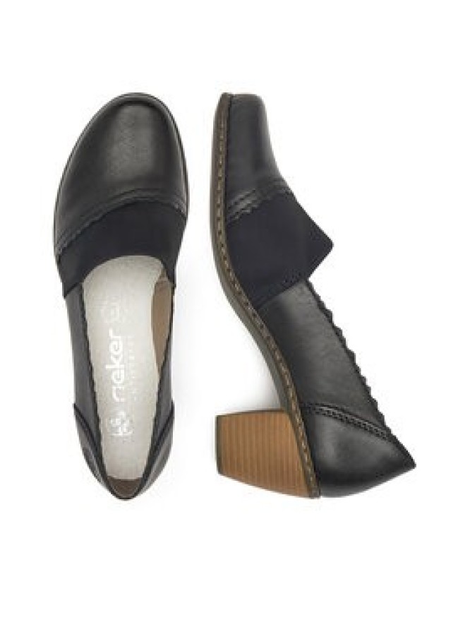 Rieker Półbuty 40911-00 Czarny