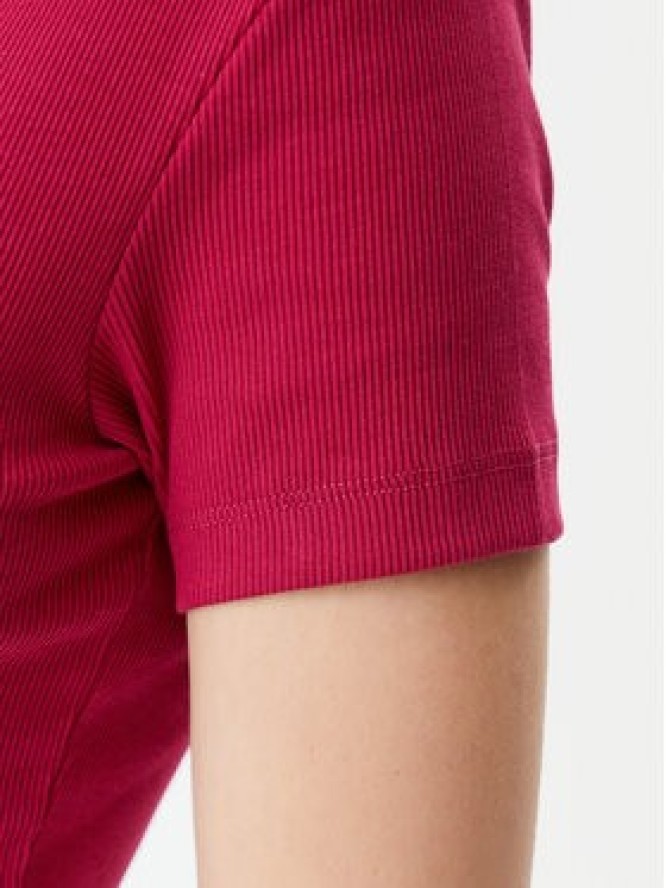 Tommy Jeans T-Shirt Essential DW0DW17385 Różowy Slim Fit