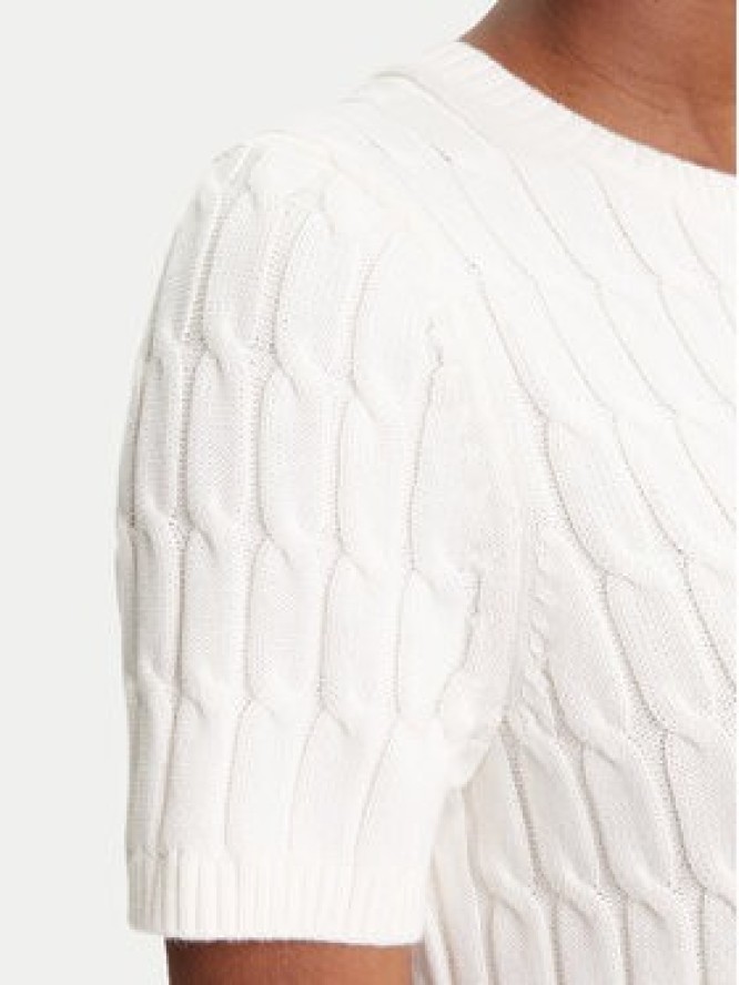 Tommy Hilfiger Sweter WW0WW45656 Écru Regular Fit