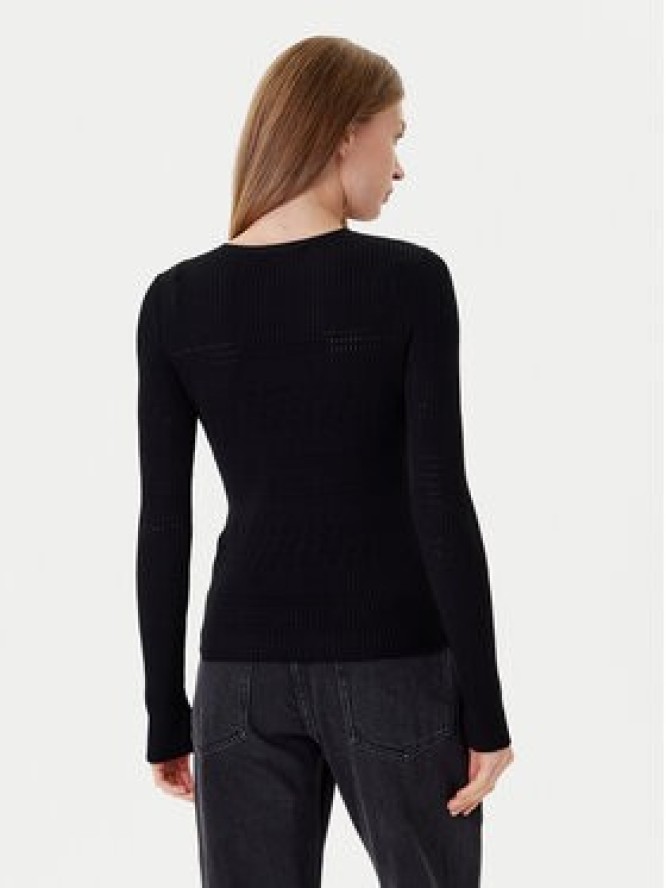 TWINSET Sweter 252TP3241 Czarny Slim Fit