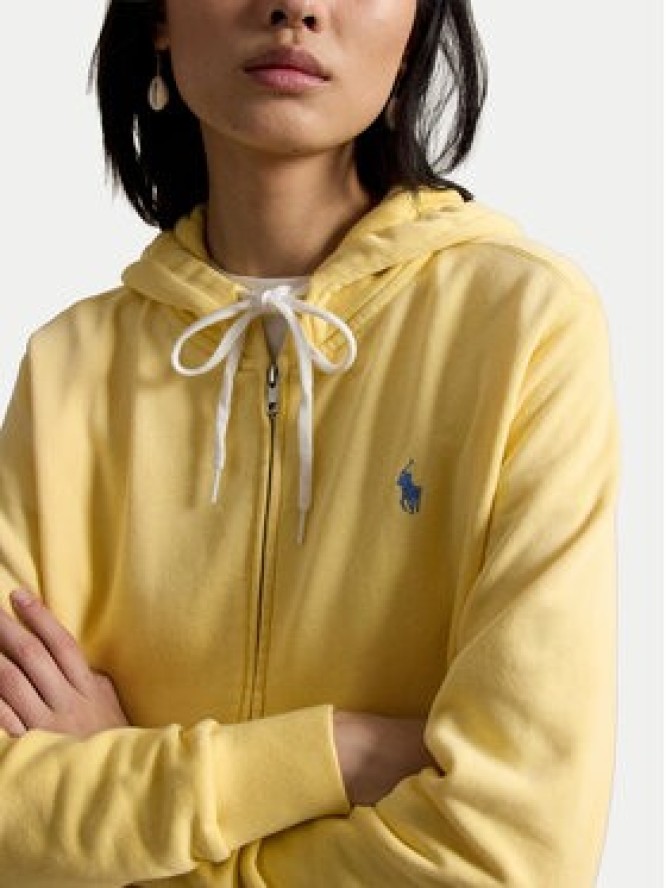 Polo Ralph Lauren Bluza 211971693502 Żółty jasny Relaxed Fit