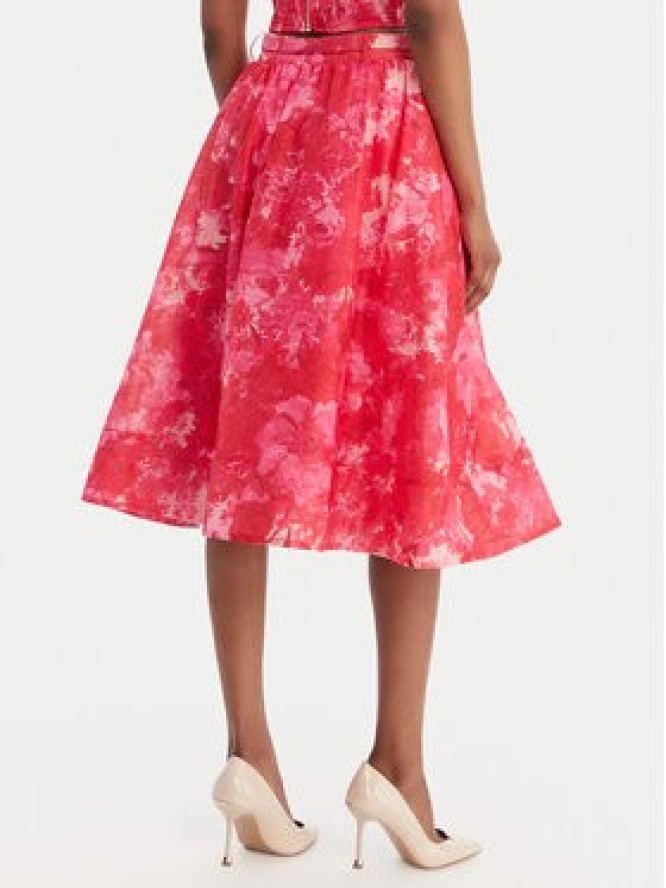 Fracomina Spódnica trapezowa FR25SG2012W775U6 Różowy Flare Fit