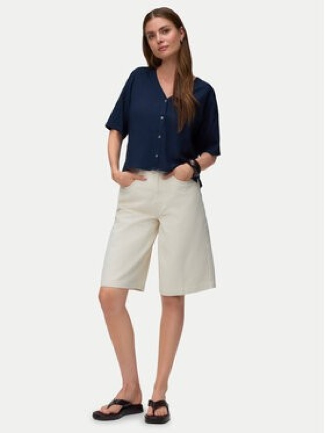 Vero Moda Koszula Rosie 10346914 Granatowy Loose Fit