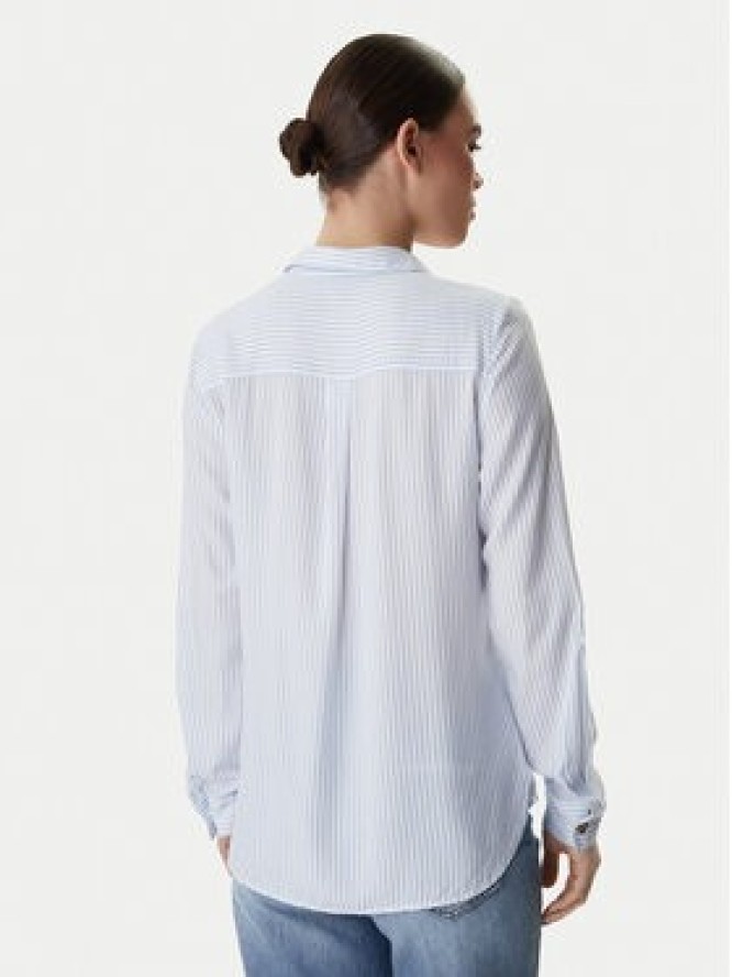 Vero Moda Koszula Bumpy 10275283 Niebieski Regular Fit