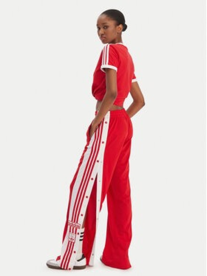adidas Spodnie dresowe Adibreak KD6324 Czerwony Loose Fit