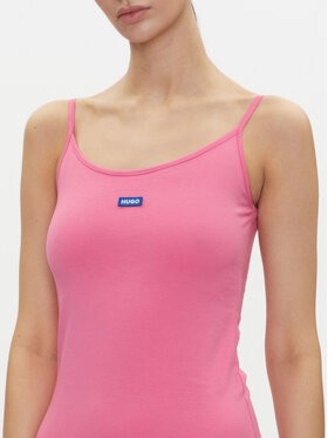 HUGO Sukienka codzienna Narya 50538896 Różowy Slim Fit