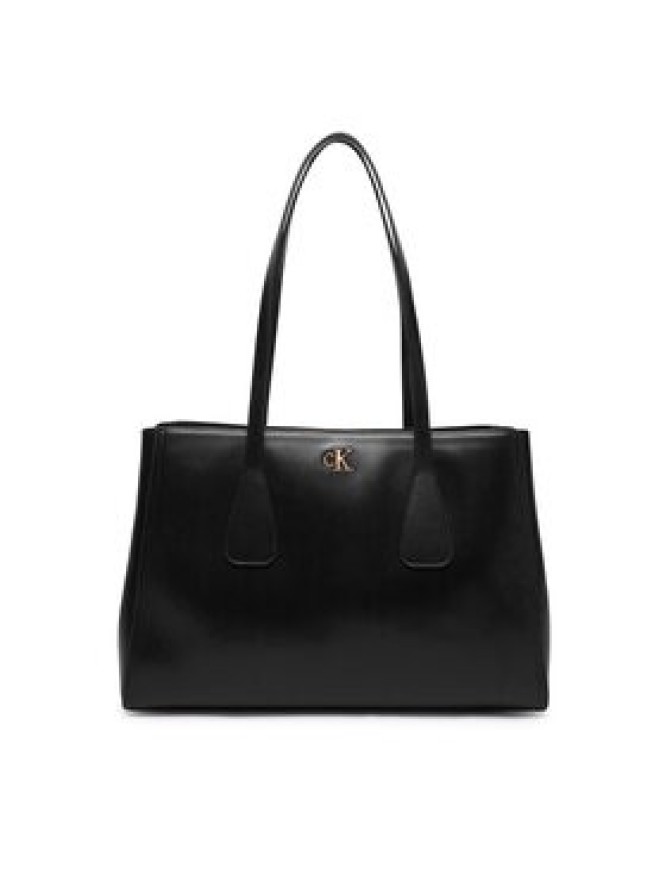 Calvin Klein Torebka Ck Medium Work Tote LV04F3442G Czarny