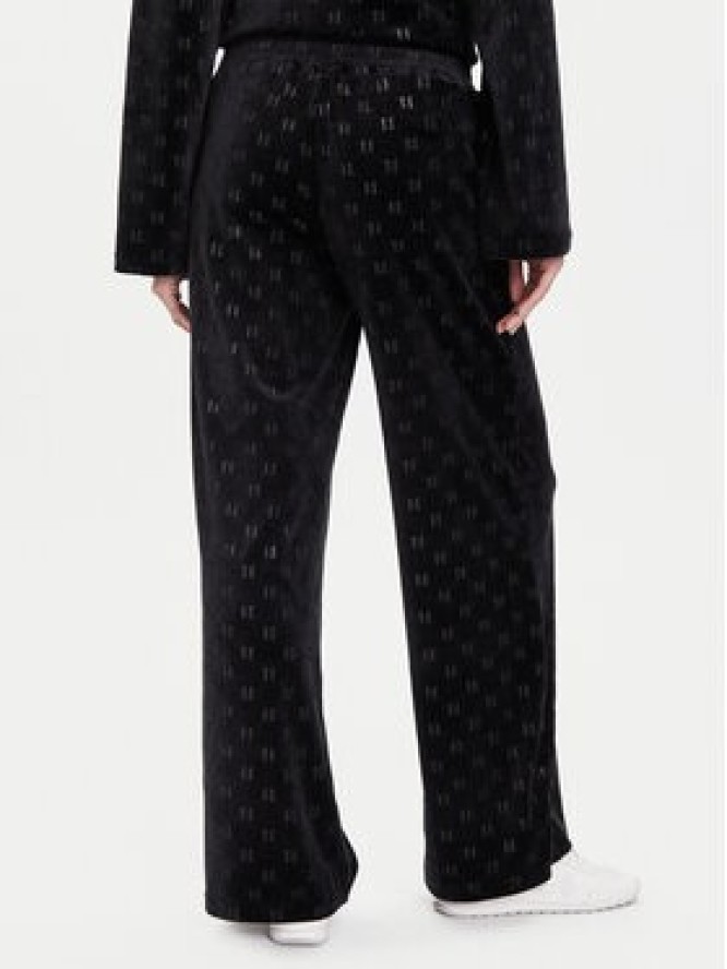 KARL LAGERFELD Spodnie materiałowe A4W44008 Czarny Regular Fit