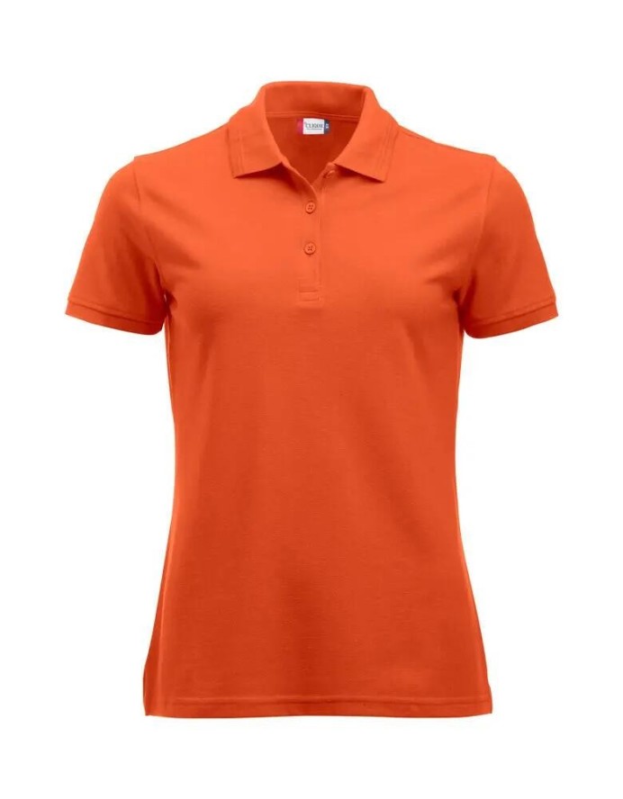 clique Polo Manhattan Women z poliesteru i bawełny, blood orange