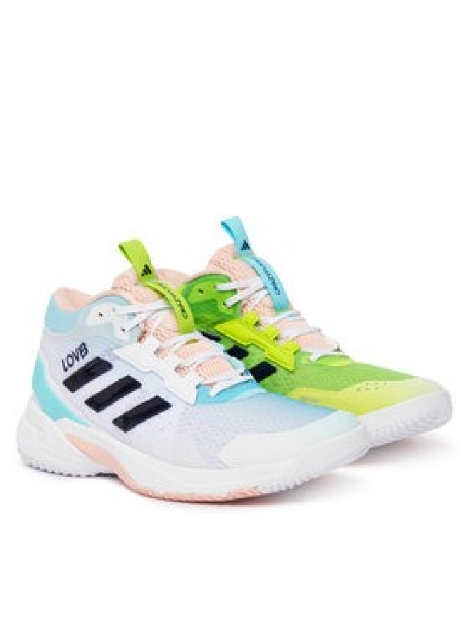 adidas Buty halowe Crazyflight 6 Mid HQ0112 Biały