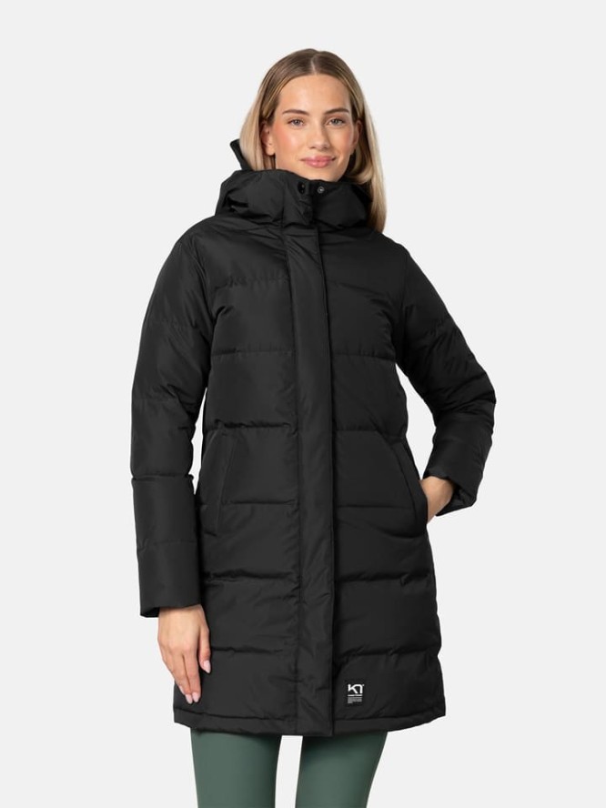 KARI TRAA Płaszcz puchowy "Kyte" w kolorze czarnym rozmiar: S