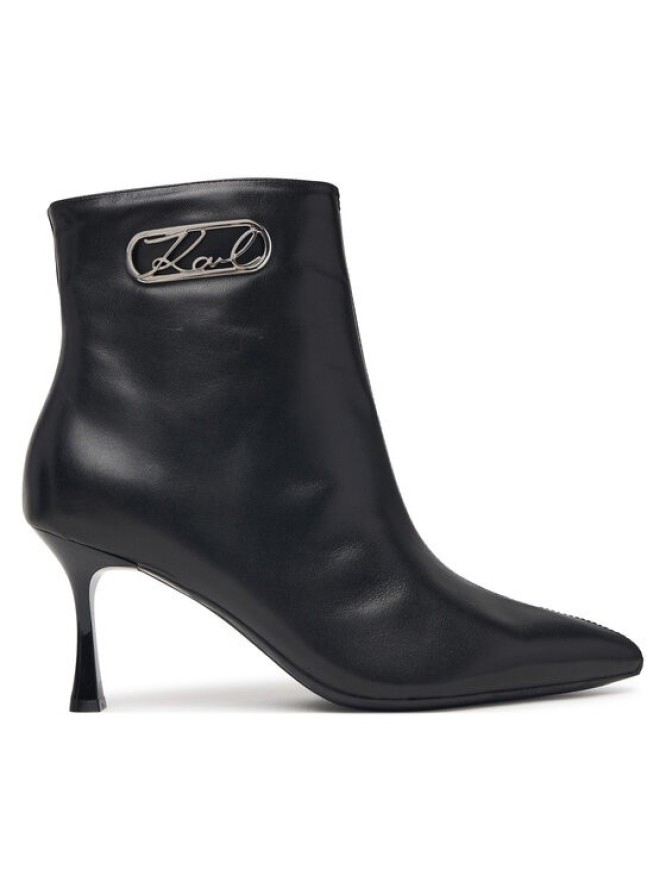 KARL LAGERFELD Botki Sienna KL32745 Czarny