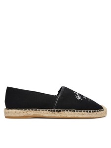 KARL LAGERFELD Espadryle Kamini KL80110A Czarny