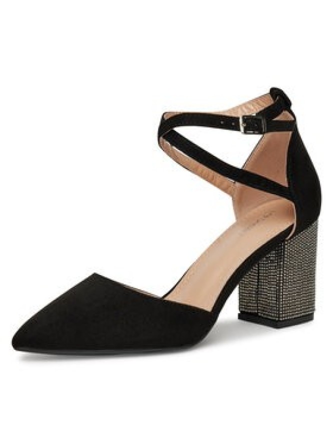 DeeZee Czółenka DZ0068 Czarny