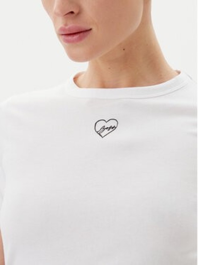 BOSS T-Shirt C_Elogo_21 50540260 Biały Slim Fit