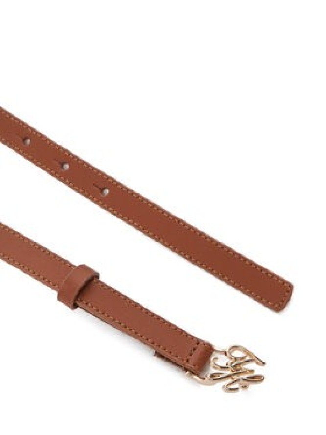 Tommy Hilfiger Pasek Th Script 1.5 AW0AW18609 Brązowy