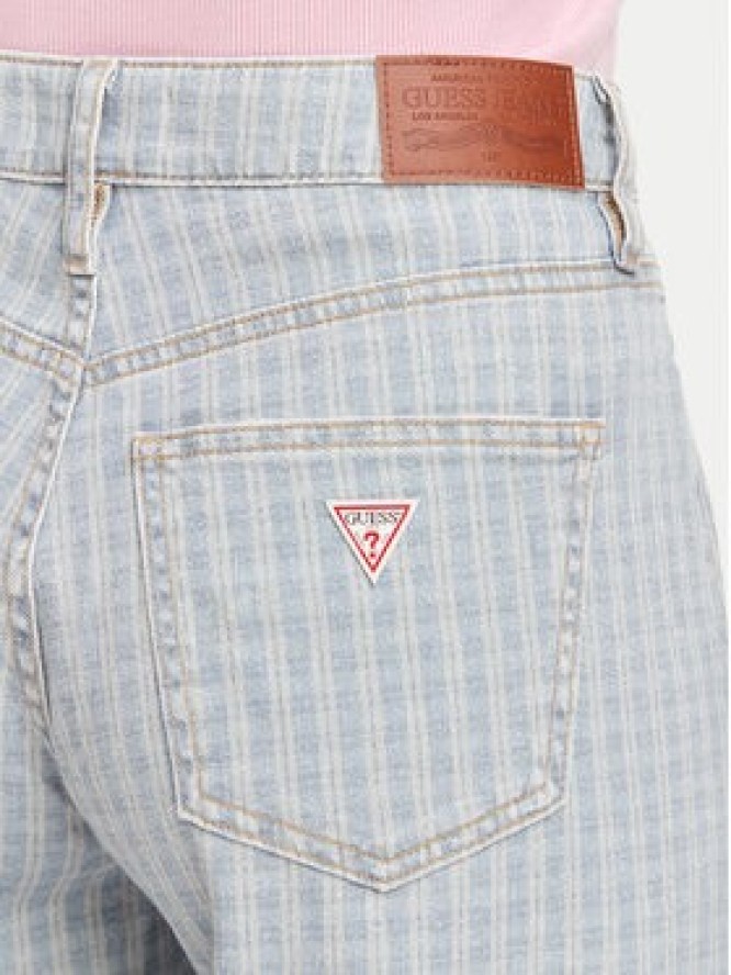 Guess Jeans Jeansy W6YA0O D1182 Niebieski Wide Leg