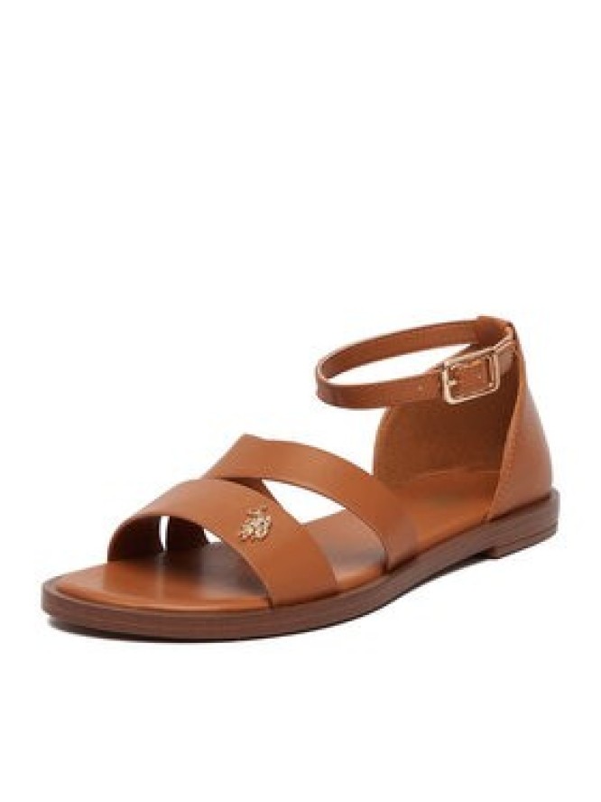 U.S. Polo Assn. Sandały EO-CASSIE003W/6Y1 Brązowy