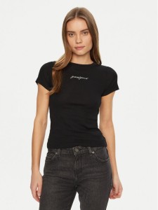 Guess Jeans T-Shirt W5RI57 KA0H1 Czarny Slim Fit