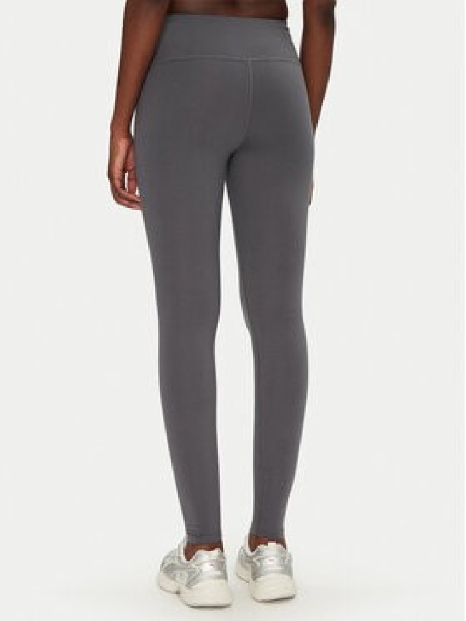 Under Armour Legginsy Rival 1386482 Szary Slim Fit