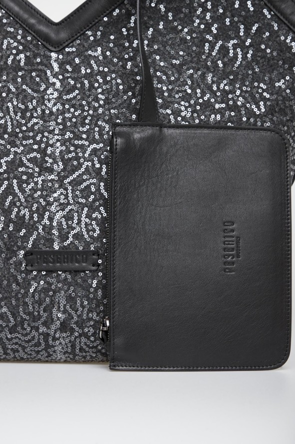 Torebka skórzana shopper PESERICO