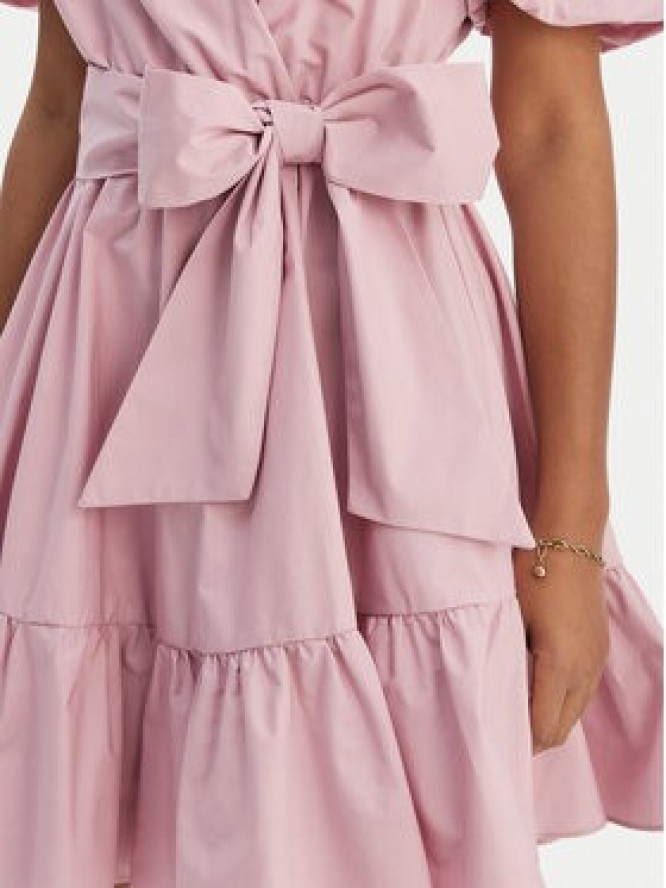 Fracomina Sukienka koktajlowa FY26SD1037W40001 Różowy Regular Fit