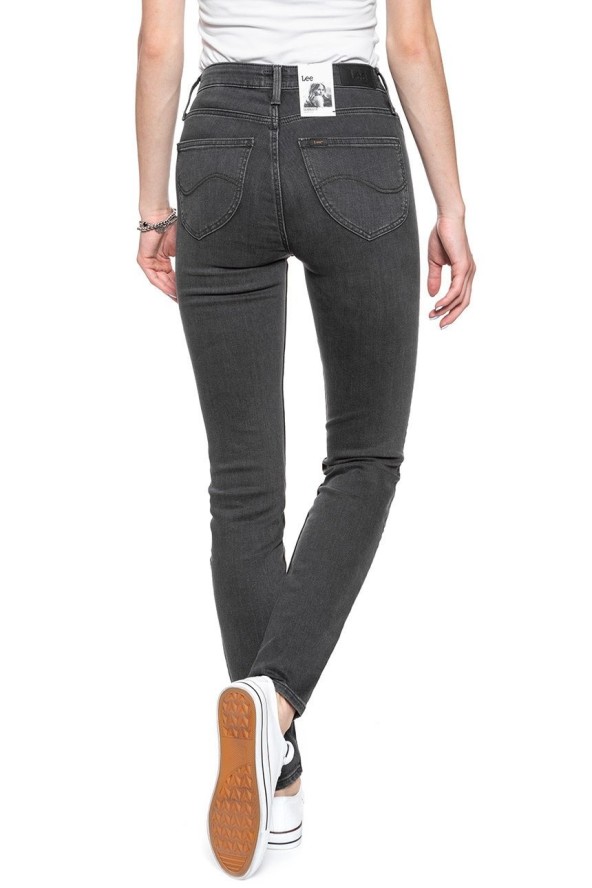 SPODNIE DAMSKIE LEE SCARLETT HIGH ZIPPER PITCH L30BYGYP 112106317