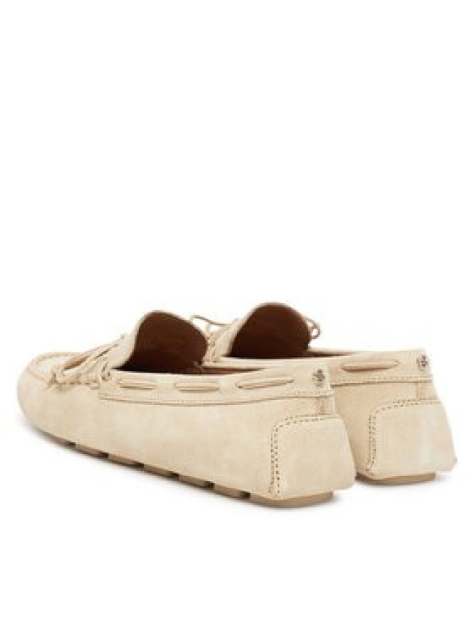 BOSS Mokasyny Roxanne 50553331 10231455 01 Écru