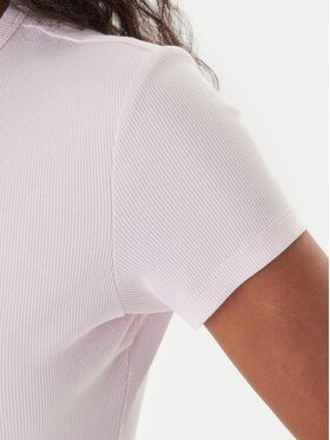 Tommy Jeans T-Shirt Essential DW0DW17383 Różowy Slim Fit