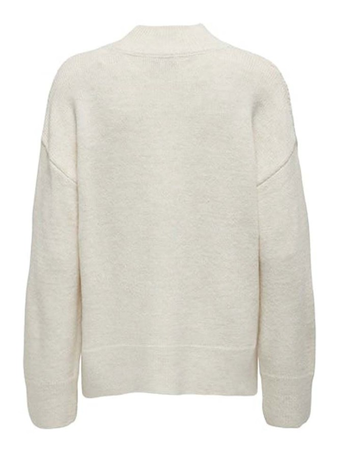 ONLY Sweter w kolorze kremowym rozmiar: L