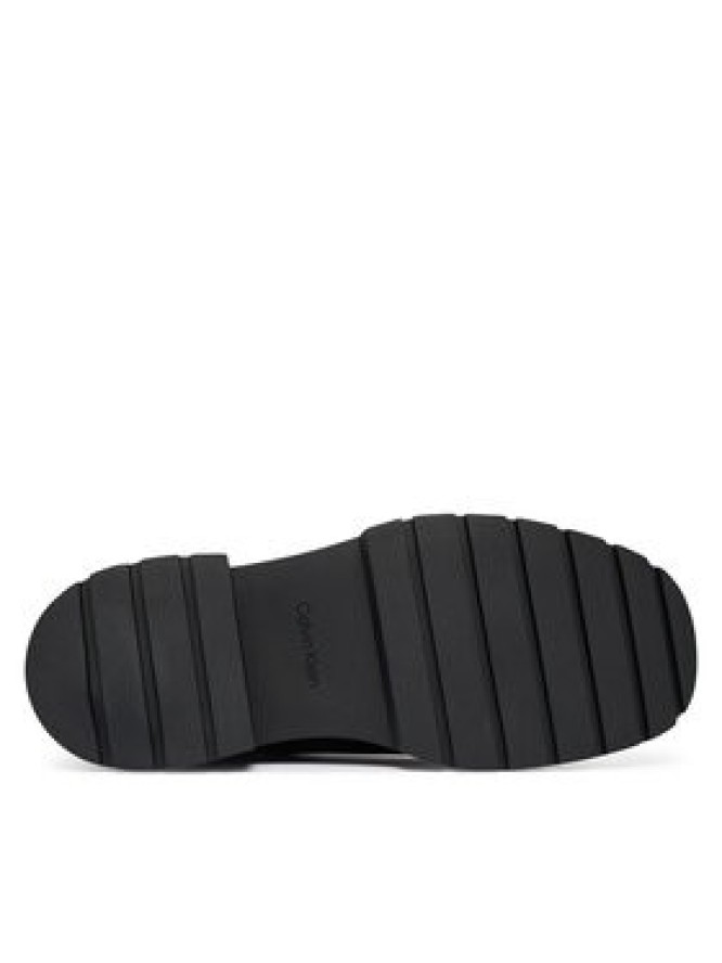 Calvin Klein Sztyblety Chunky Chelsea Boot Pol Lth HW0HW03267 Czarny