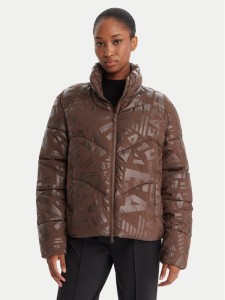 EA7 Emporio Armani Kurtka zimowa 7W000654 AF16408 F6104 Brązowy Regular Fit