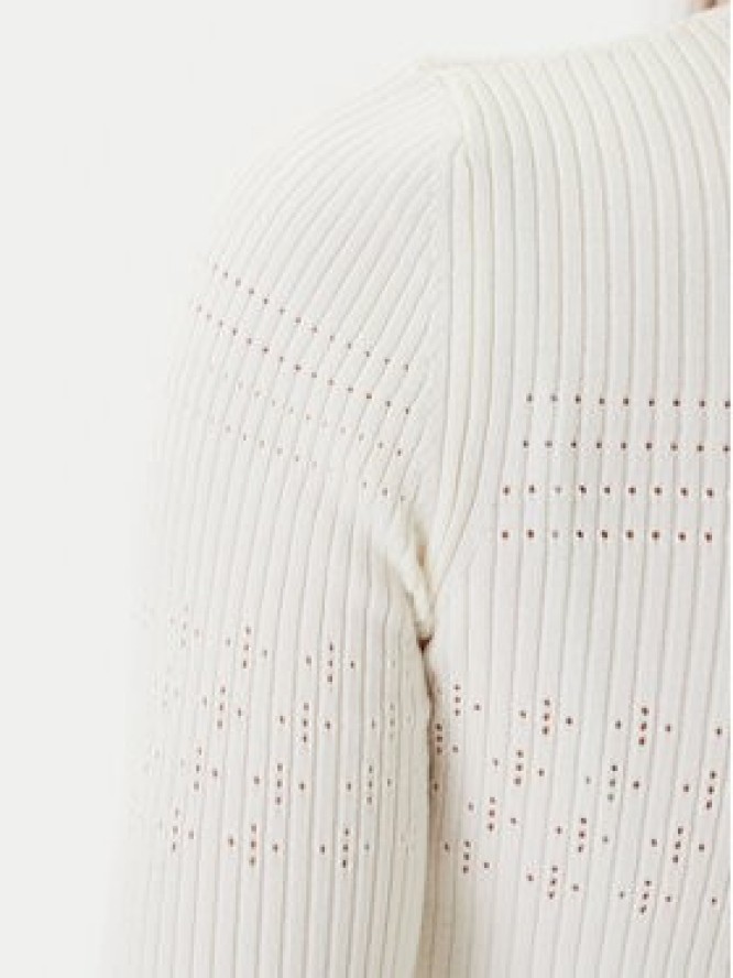 TWINSET Sweter 252TP3240 Beżowy Regular Fit