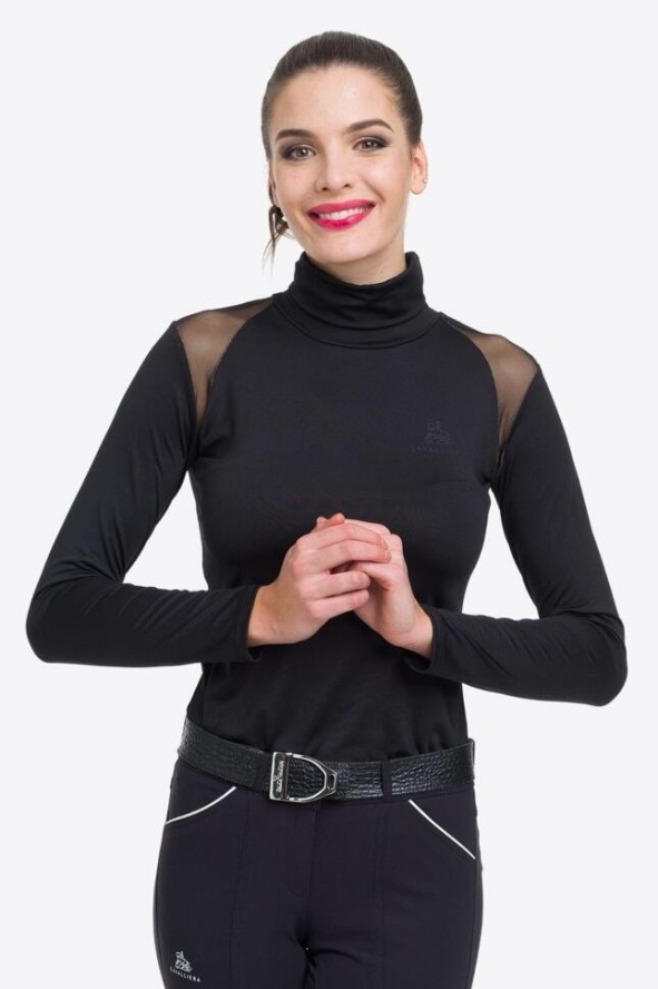 Damski golf Felicity z długim rękawem