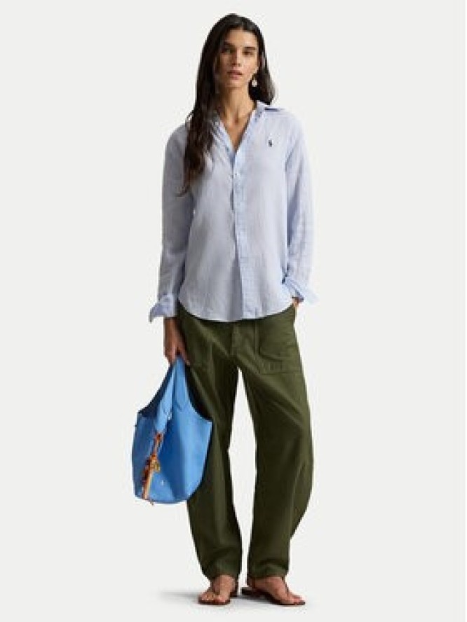 Polo Ralph Lauren Koszula 211970730503 Błękitny Classic Fit