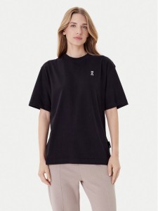 On T-Shirt Club-T 1WE1006 Czarny Relaxed Fit