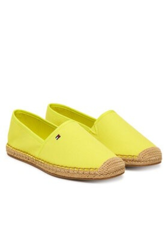 Tommy Hilfiger Espadryle Flag Canvas Espadrille FW0FW08541 Zielony