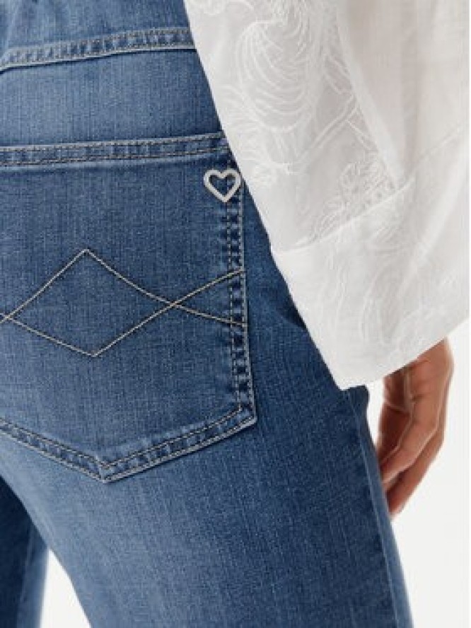 Please Jeansy P2TDBQ2W8R Niebieski Regular Fit