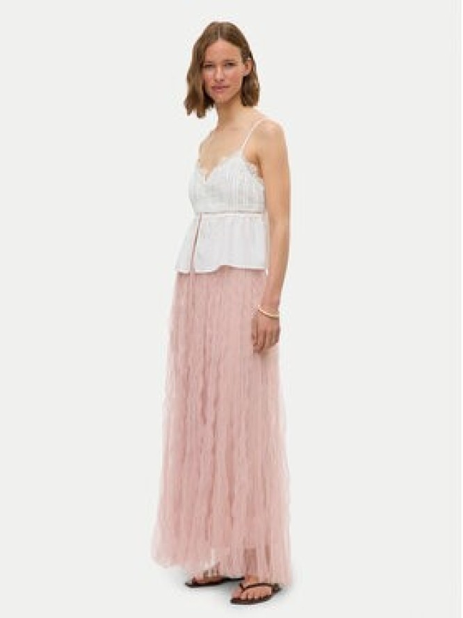 Vero Moda Spódnica tiulowa Caralia 10341582 Różowy Regular Fit