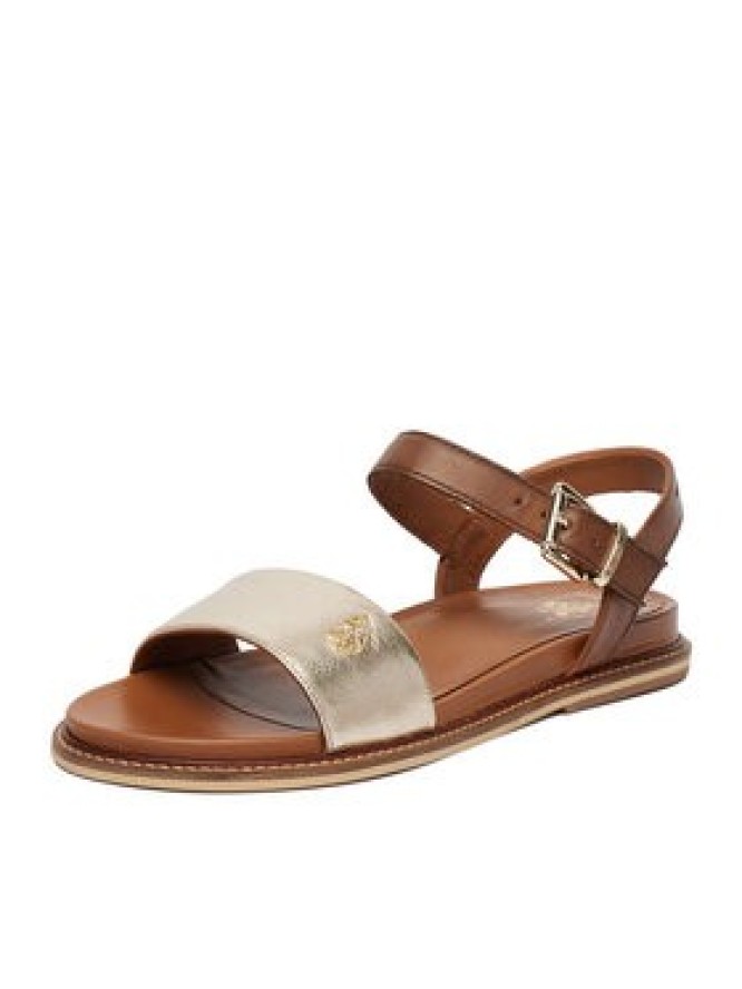 U.S. Polo Assn. Sandały EO-ADELI001W/6L1 Złoty