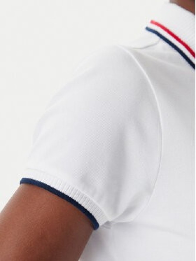 Tommy Hilfiger Sukienka codzienna WW0WW45532 Biały Regular Fit