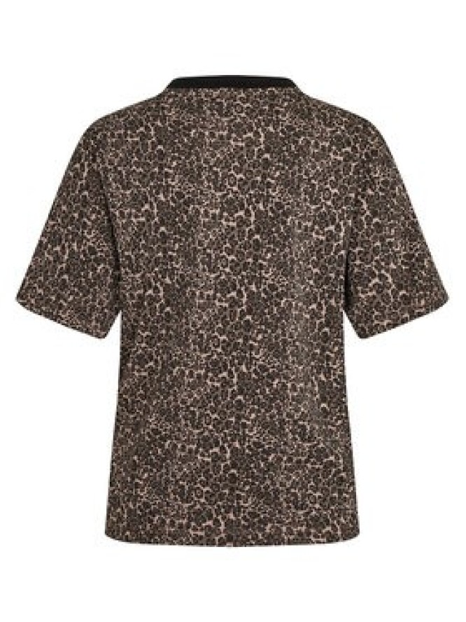 Reebok T-Shirt Elizieta RK25710CCW Brązowy Regular Fit